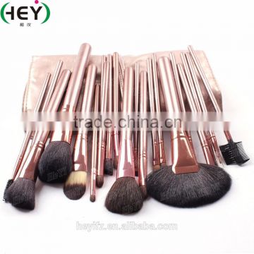 Best Seller Synthetic Hair Professional Rose Gold 21PC Makeup Brush Set With PU Bag