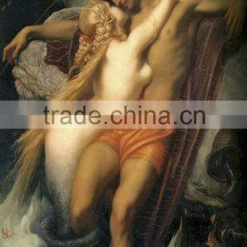 Hot Sexy Nude Girl And Boy Oil Painting photo-2