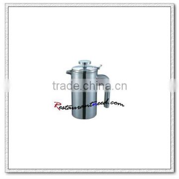 T167 Straight Double Ply Stainless Steel Coffee Pot