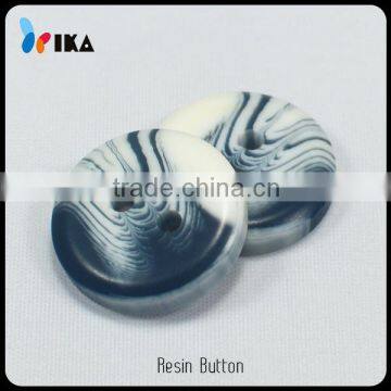 high class 2 hole fashion resin button for sweater