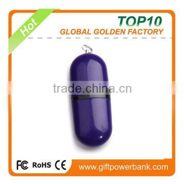 Plastic Pill Shape 4.0 Usb Flash Driver With Logo Free photo-5
