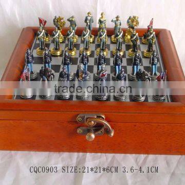 Metal American Civil War international chess for chess games