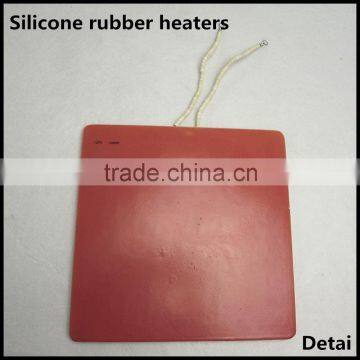 Plastic & Rubber Machinery Electrical Silicone Pad Heater