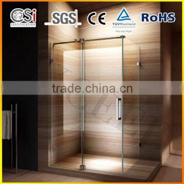 Fashionable New Design 8mm Frameless Hinge Shower Enclosure 1200x900 mm EX-420