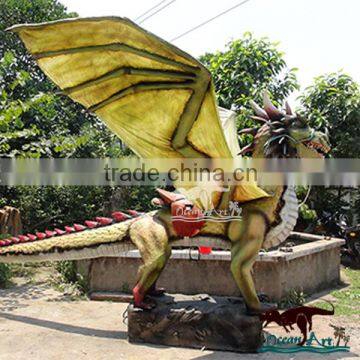 Animatronic Dinosaur Park Dragon Statues Western Dragon for Theme Park photo-2