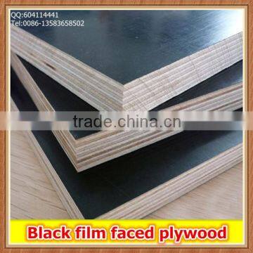 15mm WBP glue chinese shuttering black film faced plywood