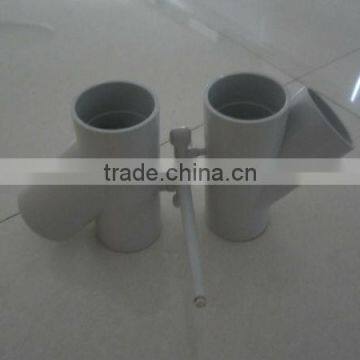 Plastic Equal Three-Way Y-Tee Fitting Injection Mould/2 Cavities