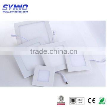 ROUND CE RoHS SASO 85lm/w 12W LED panel lamp/SMD 2835 led panel lamp