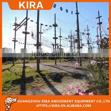 Professional children amusement equipment manufacturer rope course