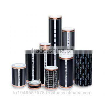(Film Heater, Carbon Heating Film) Floor Heating [SH Korea] Carbon Far Infrared Ray Under-floor Heating Film HOT-FILM