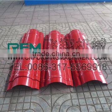 Automatic Ridge Cap Tile Roll Forming Machine photo-5