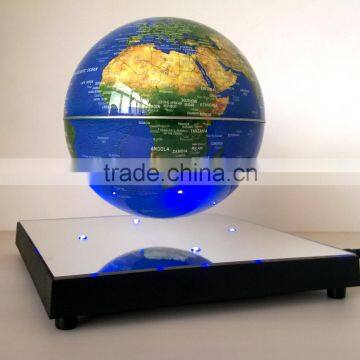 black ABS base with 4 led light innovative gift Maglev Globe