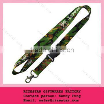 colorful printed polyester lanyards