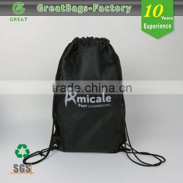 Stock Promotional Kids full color printing drawstring bag