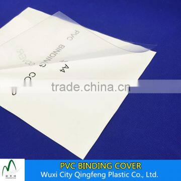 Clear a4 Thermal Book Binding Cover Sheets 0.25mm 0.3mm Transparent PVC Sheet