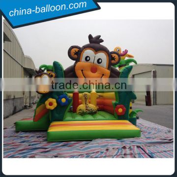 0.5mm PVC tarpaulin inflatable monkey bouncer castle for kids                        
                                                                                Supplier's Choice