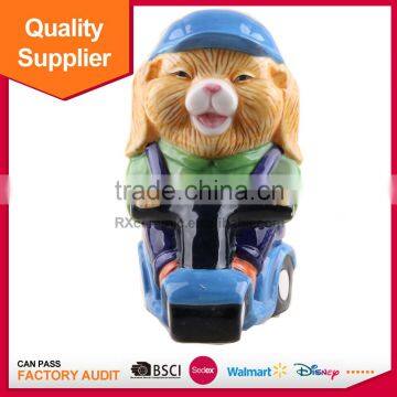 Hot Selling New Design Rabbit Shape Lovely Ceramic Piggy Bank photo-3