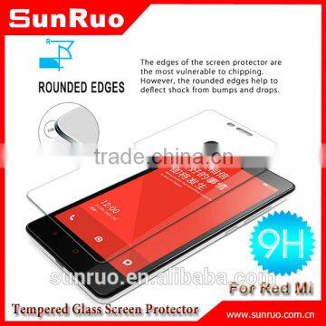 Tempered Glass Protector for Xiaomi Hong mi Note, Screen Guard for Redmi Note2