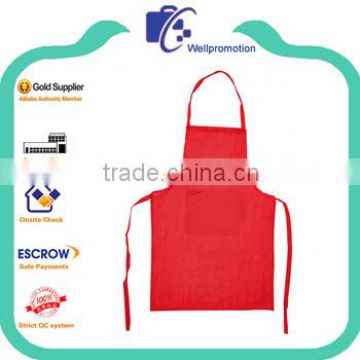 Fashion kitchen waist apron with one pocket