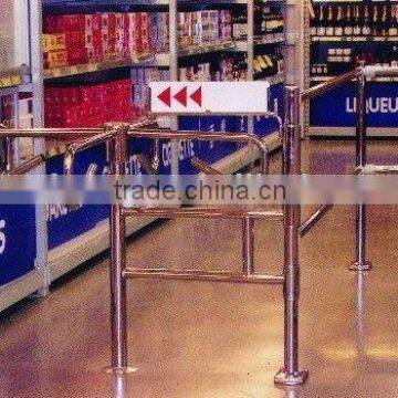 Supermarket mechanical turnstile, counter turnstile, electronic turnstile