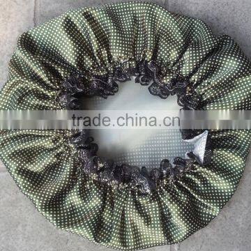 Cheap Fashion Hair Fabric Colorful Printed Custom Shower Cap