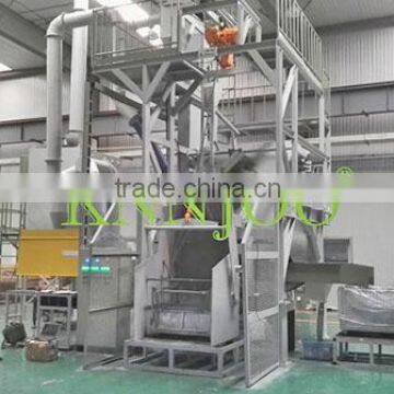 China Surface Shot Blasting Equipment CND Tilt Drum Shot Blasting Machine photo-4