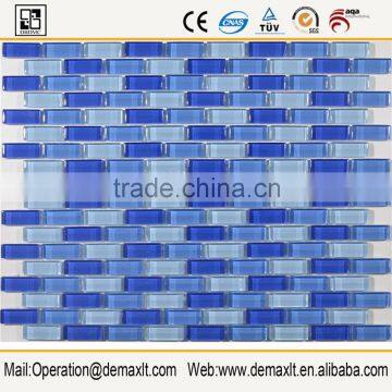 crystal color glass mosaic,marble mosaic,golden select glass and stone mosaic wall tiles