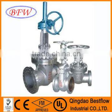 ANSI A216 WCB metal seated rising stem gate valve