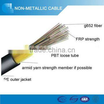 All dielectric self-supporting 12 core ADSS fiber optic cable price per meter