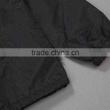 Wholesale Custom Windbreaker Jacket Nylon Coaches Jacket Hooded Lightweight Windbreaker Jacket With Custom Printed Logos photo-4