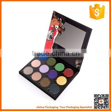 black cosmetics box for eye shadow