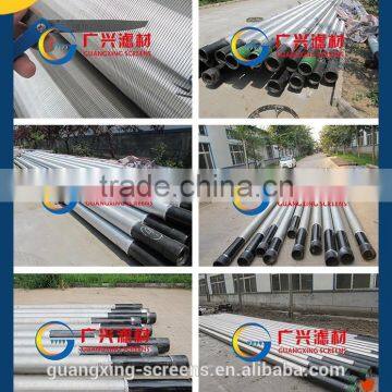 pipe base sand control wire wrapped screen pipe