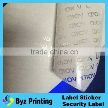 Hot Sale Anti-counterfeiting Warranty Void if Removed Label,security Void Sticker,ultra Destructible Vinyl in Lidun Brand photo-6