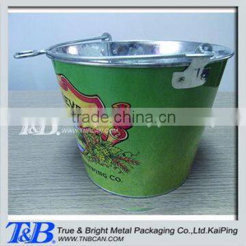 Galvanized Metal Beer Bucket photo-2