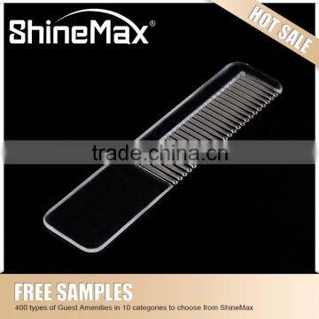 Wholesale small transparent plastic square comb