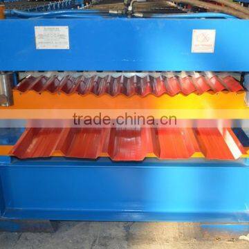 Glazed Steel Tile Type and New Condition Automated double layer Steel Framing machine