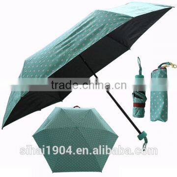 promotion custom logo 3 fold low cost umbrella