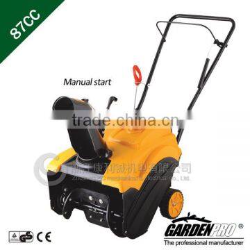 Gasoline Snow Thrower, Loncin 87cc, recoil start