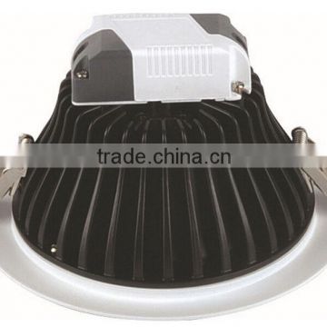 125mm led downlight 12w die casting aluminum black white