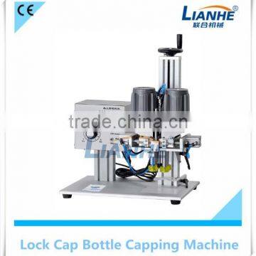 Desktop PET Plastic Semi Automatic Capping Machine Bottle Cap Crimper