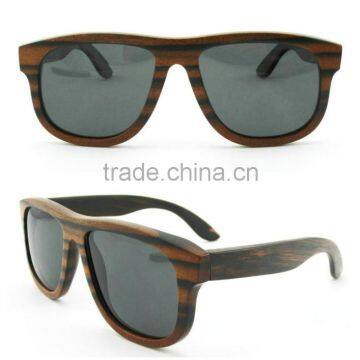 2016 latest design Germany quality 100% natural wood wooden sun glasses