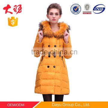 Ladies jackets and coats down jacket for woman parka waxed cotton jacket