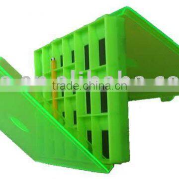 Double-sided magnetic fishing hook box