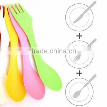 New premium plastic fork and spoon gift set