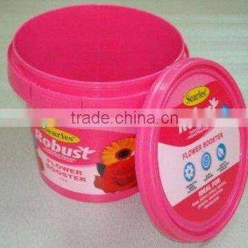 Flower fertilizer plastic bucket