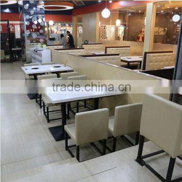Marble Top KFC Used Table and Chairs for Sale, Solid Surface Bar Tables,artificial Marble Top Dining Table,Restaurant Table photo-3