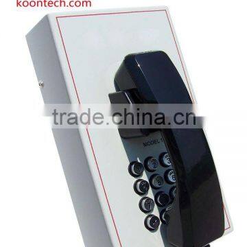 KNTECH supplier emergency telephone cold-roll steel sheets waterproof wall-mounted telephone public service phone