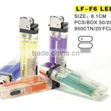 LED flint lighter can pass 55 degree with angles