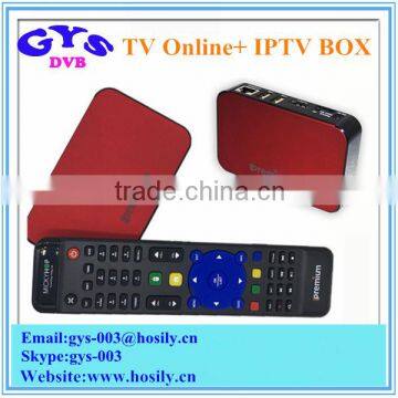 Mickyhop OS TV Online IPTV Middleware Tvonline+ ipremium IPTV Box 1GB RAM 4GB Flash Memory Set Top Box