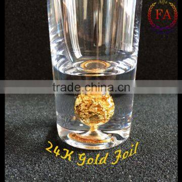 5 Ounce Custom Decalcomania Pint Water Round Drinking Glass